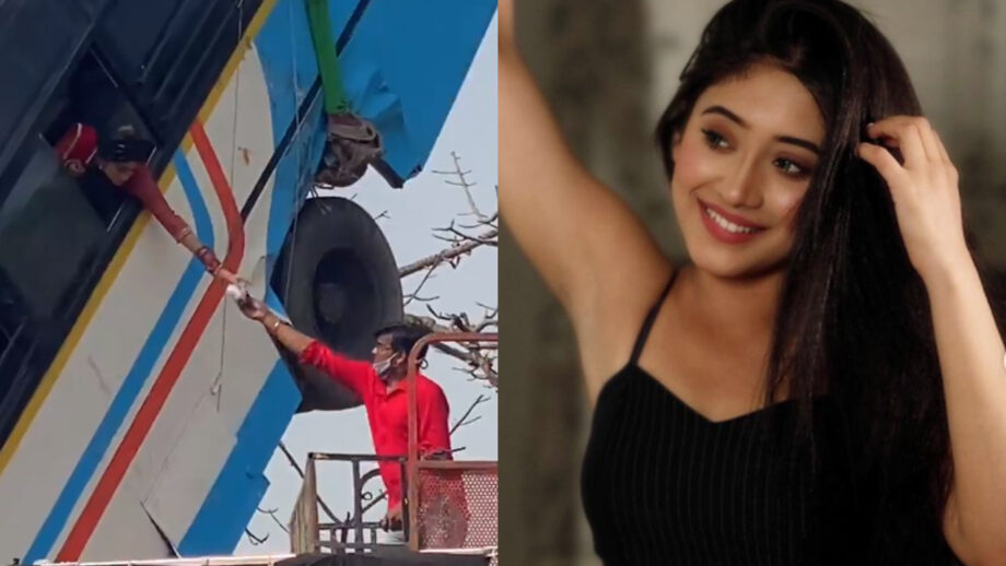 OMG: Shivangi Joshi shares a rare and unseen accident moment from Yeh Rishta Kya Kehlata Hai sets