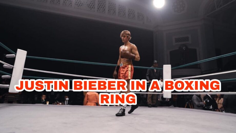 OMG: What is Justin Bieber doing in a boxing ring?