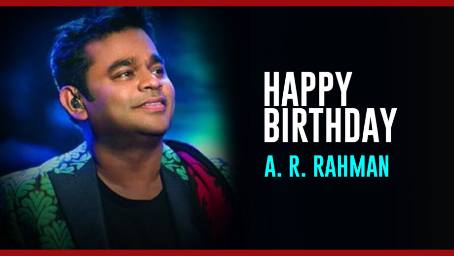 On His Birthday, The Best Of A R Rahman