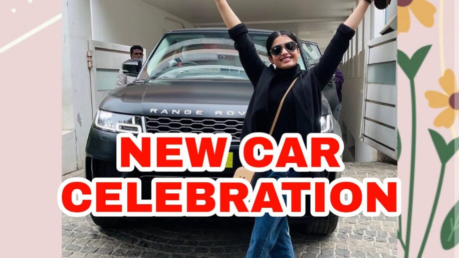 Rashmika Mandanna buys a swanky new Range Rover, fans celebrate
