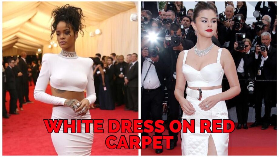 Selena Gomez, Doutzen Kroes To Rihanna: Top 4 Hottest White Dresses On Red Carpet 306509