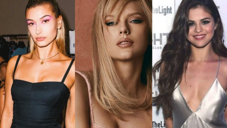 Selena Gomez, Hailey Bieber To Taylor Swift: Hottest Hollywood Divas In Slip Outfits 293192