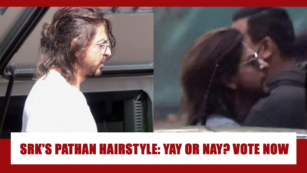 Shah Rukh Khan's braid hairstyle in Pathan is a YAY or NAY? Vote Now |  IWMBuzz