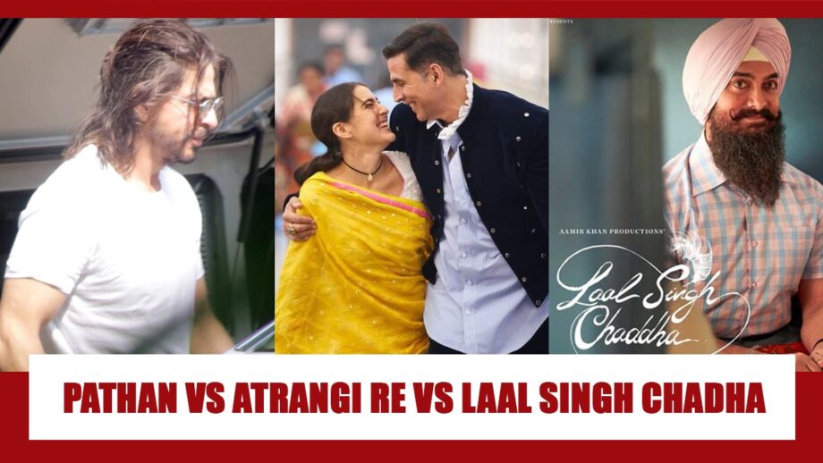 Shah Rukh Khan's Pathan Vs Akshay Kumar's Atrangi Re Vs Aamir Khan's Laal Singh Chadha: Which Movie Will Be The BIGGEST Hit? Vote Now