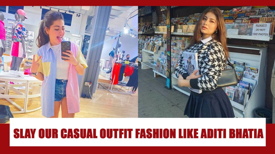 Style Your Casual Outfits With Hot Teen Aditi Bhatia: See Pics