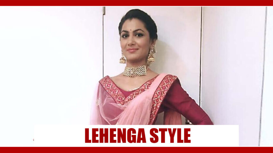 Take Cues From Sriti Jha On How To Style Our Lehenga Celebrity Style 4