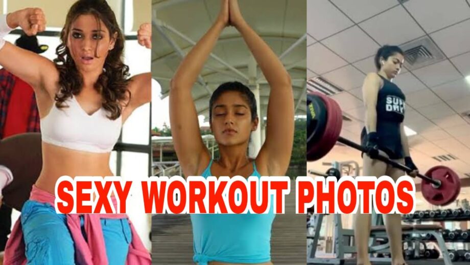Tamannaah Bhatia, Ileana D'Cruz and Rashmika Mandanna's attractive Workout Photos That Went Viral On Social Media 792437