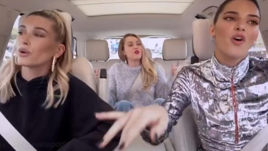 Throwback: Have A Look When Miley Cyrus, Kendall Jenner & Hailey Bieber Started Singing & Dancing In A Car: See The Fun Video