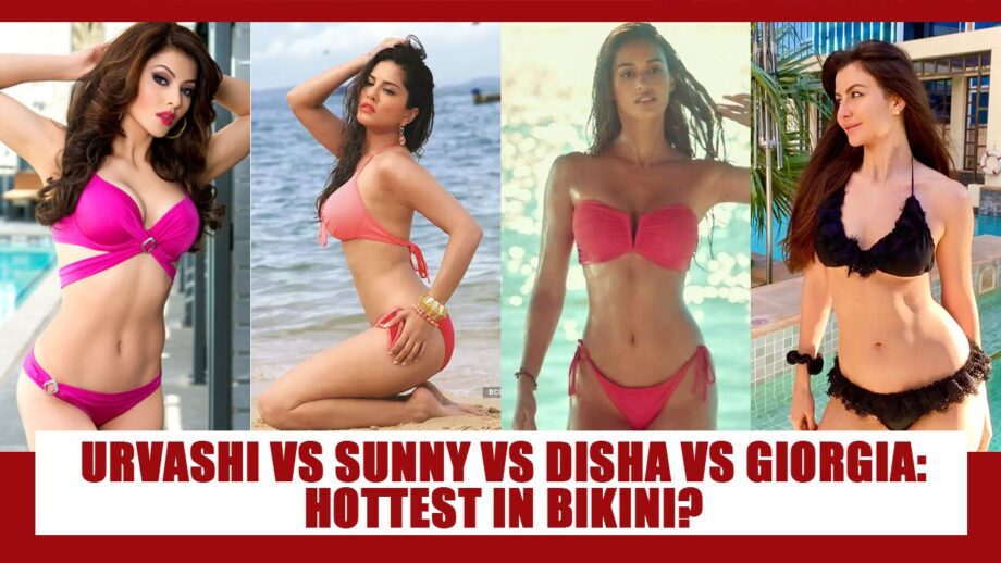 Urvashi Rautela Vs Disha Patani Vs Giorgia Andriani: Attractive in Bikini Look? Vote Now 792535