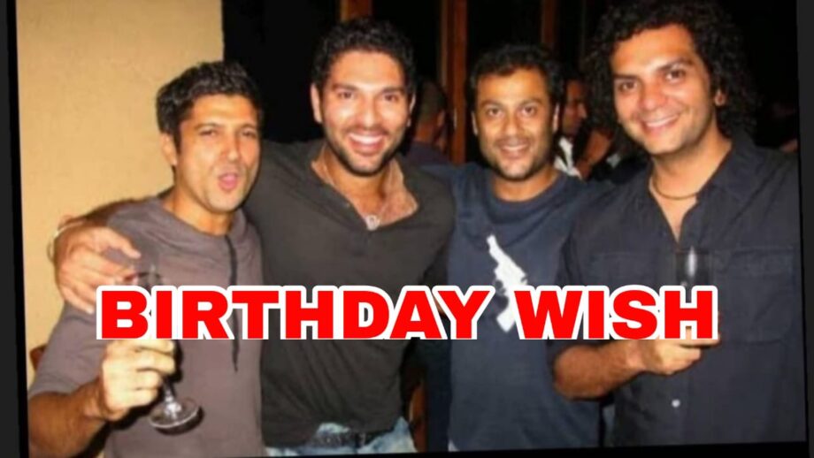 Yuvraj Singh shares a special cute birthday wish for Farhan Akhtar, fans love it 1