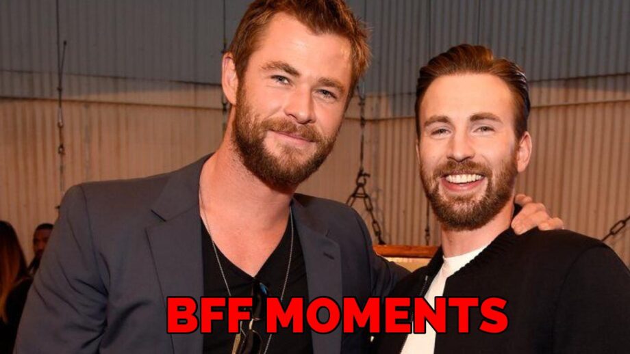 Chris Hemsworth And Chris Evans's Best BFF Moments Together | IWMBuzz