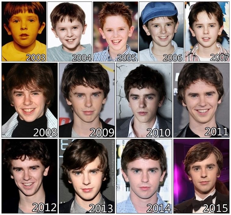 Freddie Highmore's Evolution Throughout The Years: Then Vs Now - 0