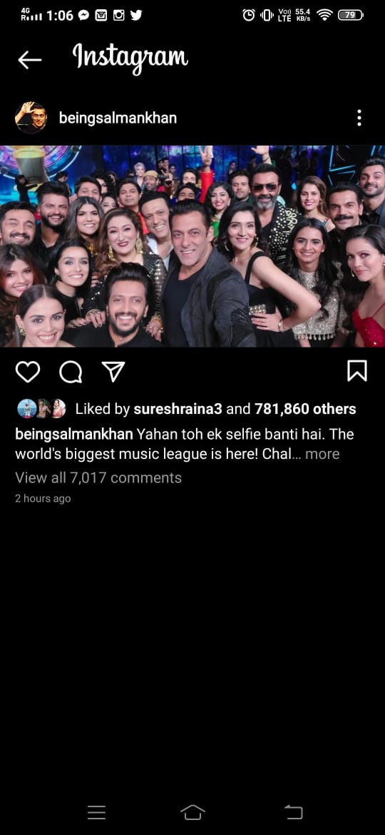Indian Pro Music League Fun: Salman Khan shares special groupfie with Rajkummar Rao, Bobby Deol, Suresh Raina, Govinda, Karan Wahi, Shraddha Kapoor, Riteish Deshmukh & Genelia D'souza, photo goes viral on social media 1
