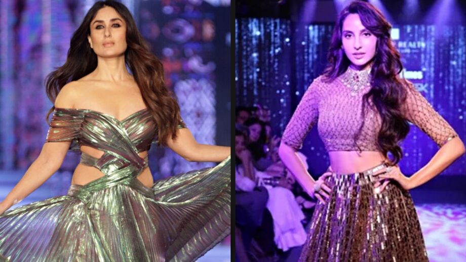 Kareena Kapoor Khan To Nora Fatehi: Top Divas Who Aced The Fashion Ramp Walk