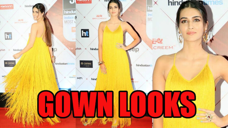 Kriti Sanon Looks Gorgeous In Gowns: Take A Look
