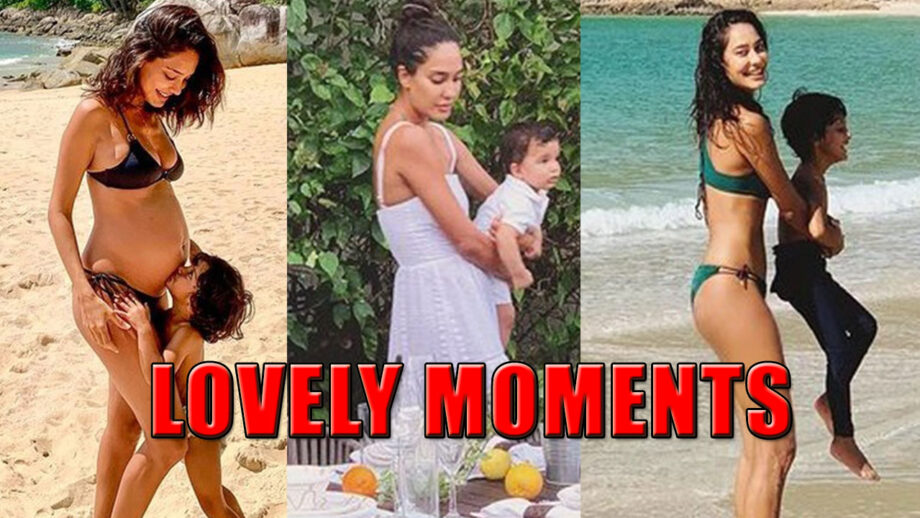 Lovely Moments Of Lisa Haydon With Her Children; See Pictures