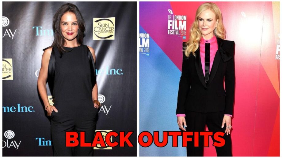 Nicole Kidman Vs Katie Holmes: Who Looked Stunning In Black Formal Outfits? 4