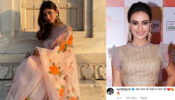 Saree Love: Mouni Roy looks gorgeous like Mumtaz Begum in front of Taj Mahal, Surbhi Jyoti loves it