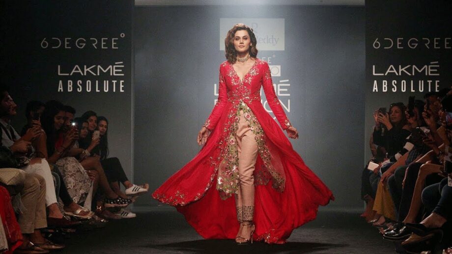 Sonakshi Sinha To Taapsee Pannu: Top 3 Divas Who Rocked The Fashion Ramp Walk - 2