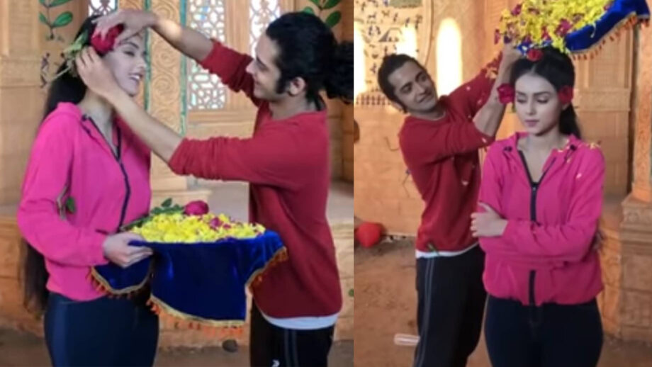 Sumelika Rose Day Special: When Sumedh Mudgalkar tied a rose on Mallika Singh's hair in a super cute way 313225