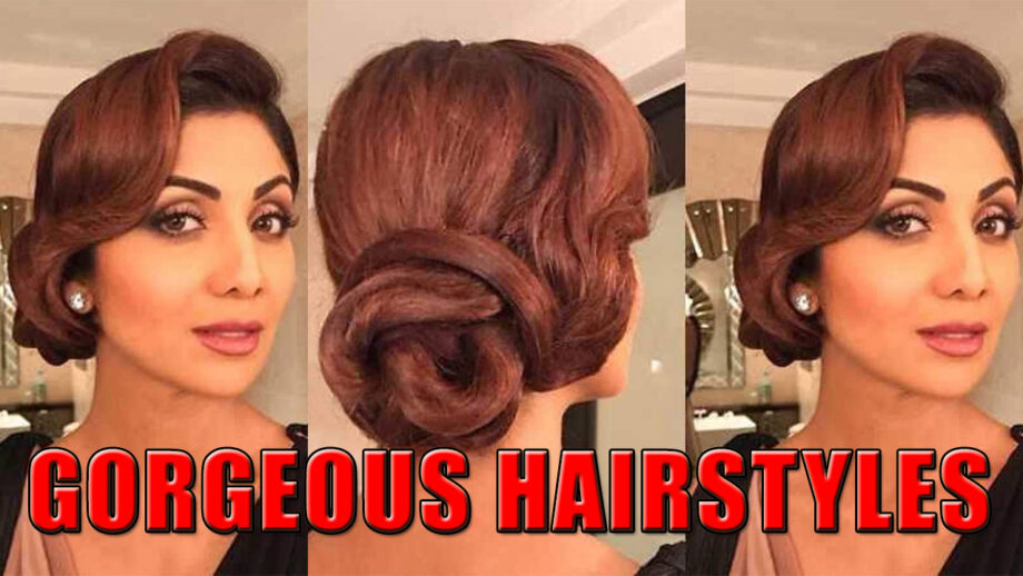 Take Cues For Styling Hair: Shilpa Shetty's Gorgeous Hairstyles