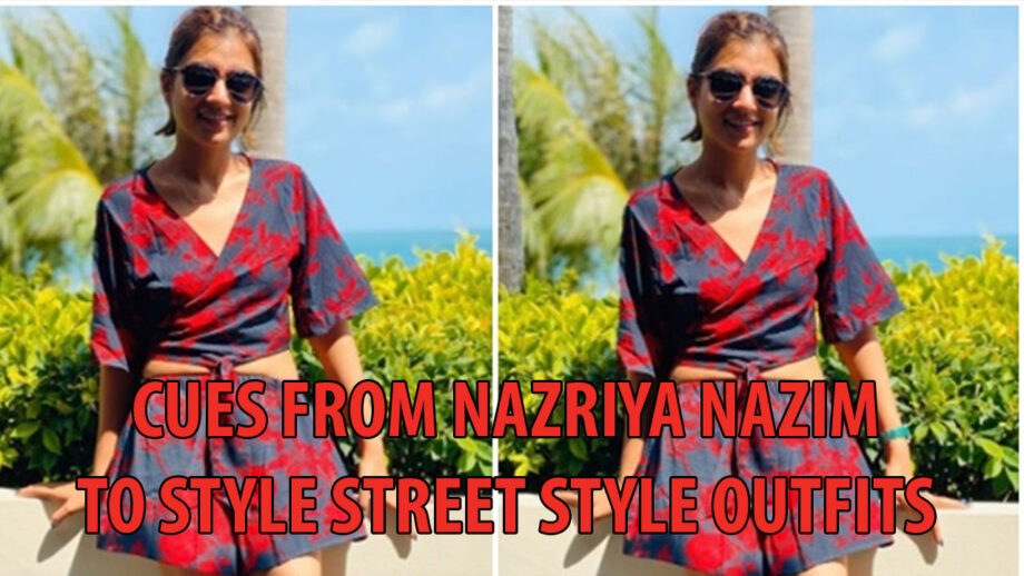 Take Some Cues From Actress Nazriya Nazim To Style Your Street Style Outfits As She Looks Very Adorable, See Picture