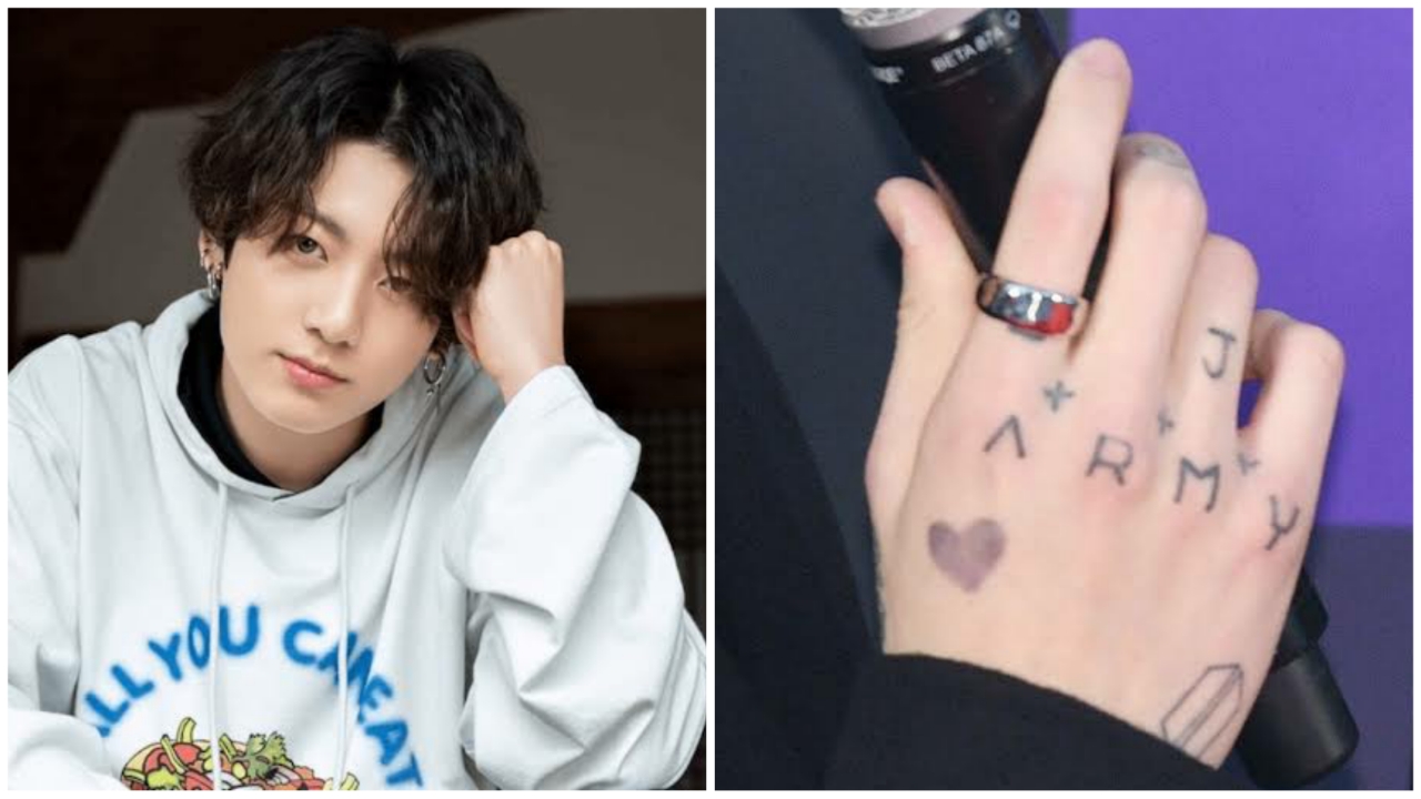Know More About Jungkook's Tattoo Of ARMY Across His Knuckles | IWMBuzz