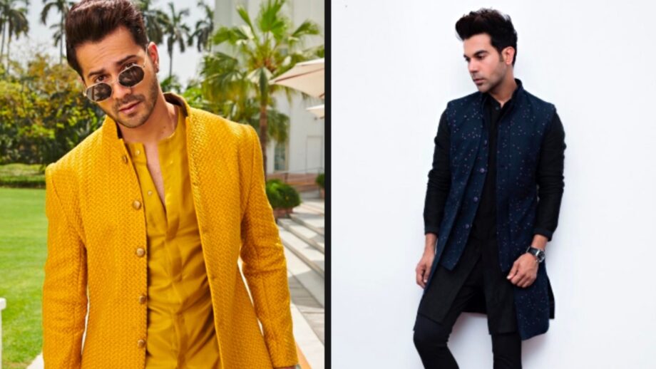Varun Dhawan To Rajkummar Rao: Bollywood Celebs In Stylish Ethnic Outfits; See Pictures 319740