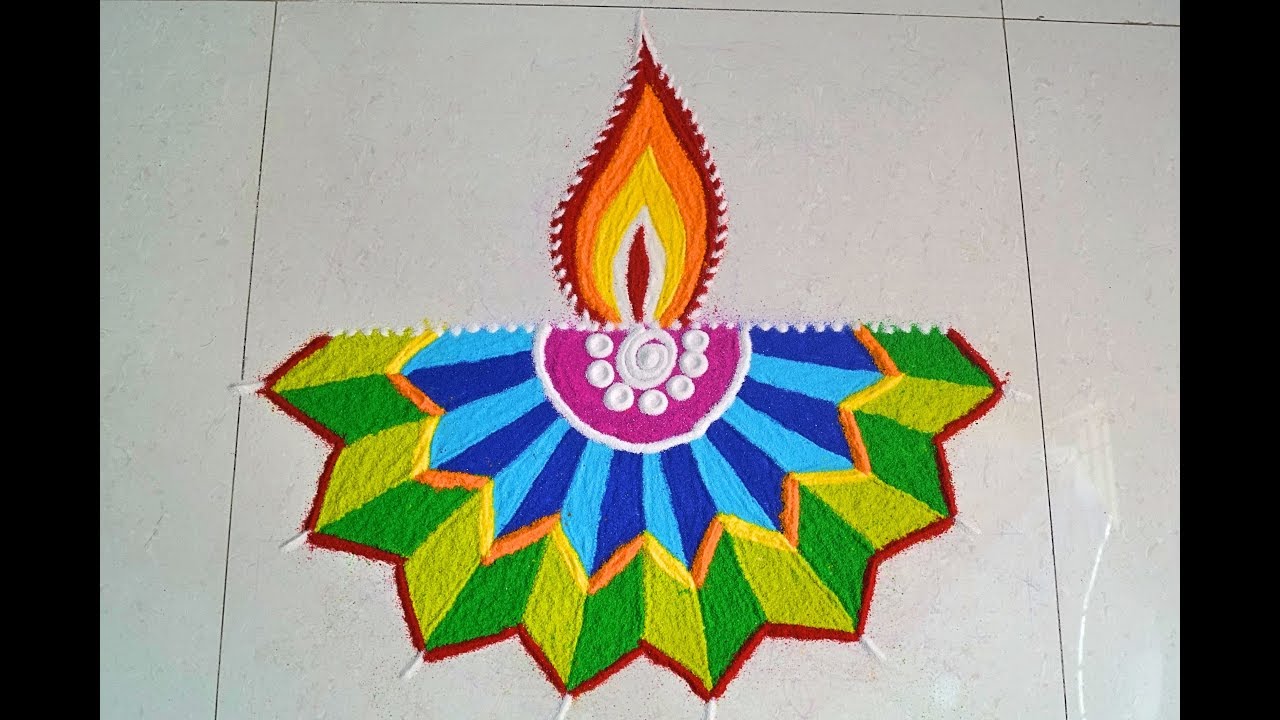3 Easy Rangoli Designs For Special Occasion 766357