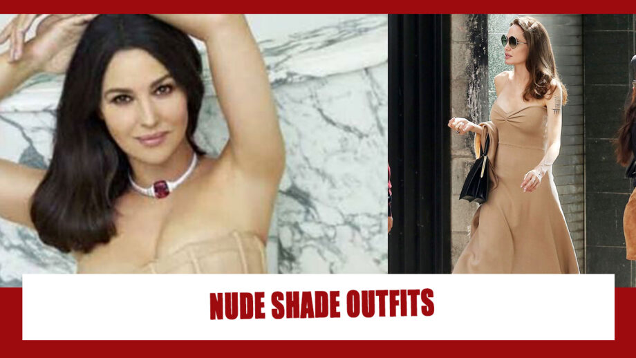 Angelina Jolie Vs Monica Bellucci: Who Looks Freaking Hot In Nude Shade  Outfits?