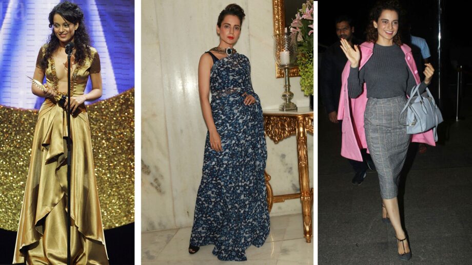Kangana Ranaut To Tara Sutaria: Bollywood Beauties Giving Amazing Fashion Vibes With Their Stylish Outfits, Have A Look - 0