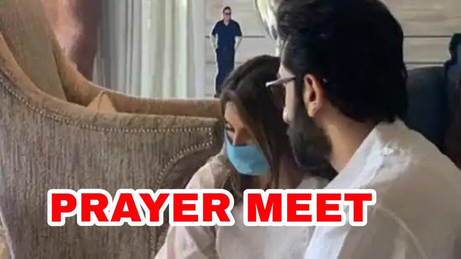 Ranbir Kapoor attends Rishi Kapoor’s prayer meet after recovering from Covid-19, see pictures