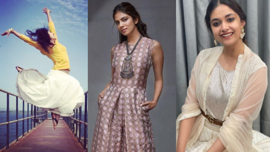 Sai Pallavi Vs Malavika Mohanan Vs Keerthy Suresh: Most Fashionable Indo-Western looks for the festival fashion 341757