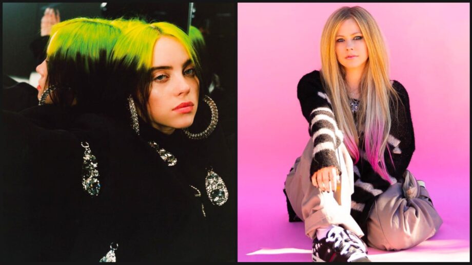 Avril Lavigne Vs Billie Eilish: Crazy Hair Colours You Would Try? | IWMBuzz