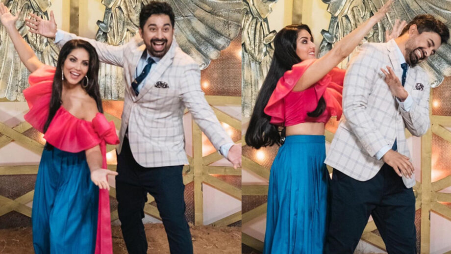 Unseen MTV Splitsvilla BTS Moment: This is what Sunny Leone &amp; Rannvijay  Singha do together to have fun on sets | IWMBuzz