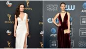 Times When Emmy Rossum Super Gorgeously Carried The Plunging Dresses 373607