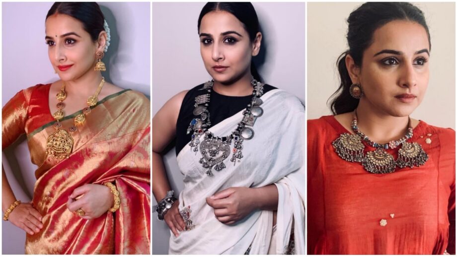 Cues From Vidya Balan To Embrace Your Ethnic Looks With Gorgeous Ornament, See Pictures Here 359397