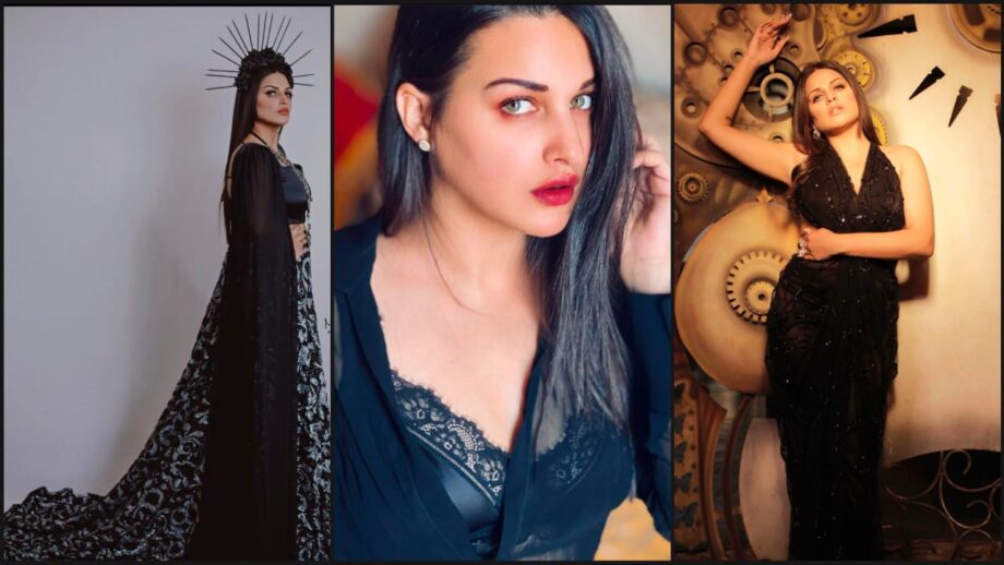 3 Times When Himanshi Khurana Rocked The All Black Looks 369480