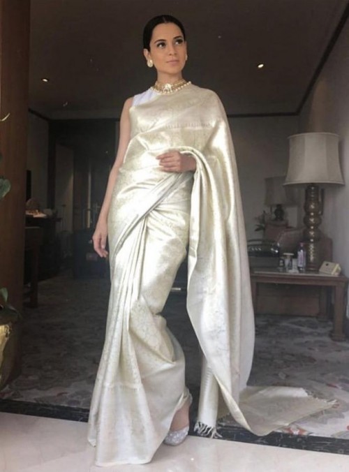 3 Times When Kangana Ranaut Looked Super Fabulous In White Saree | IWMBuzz