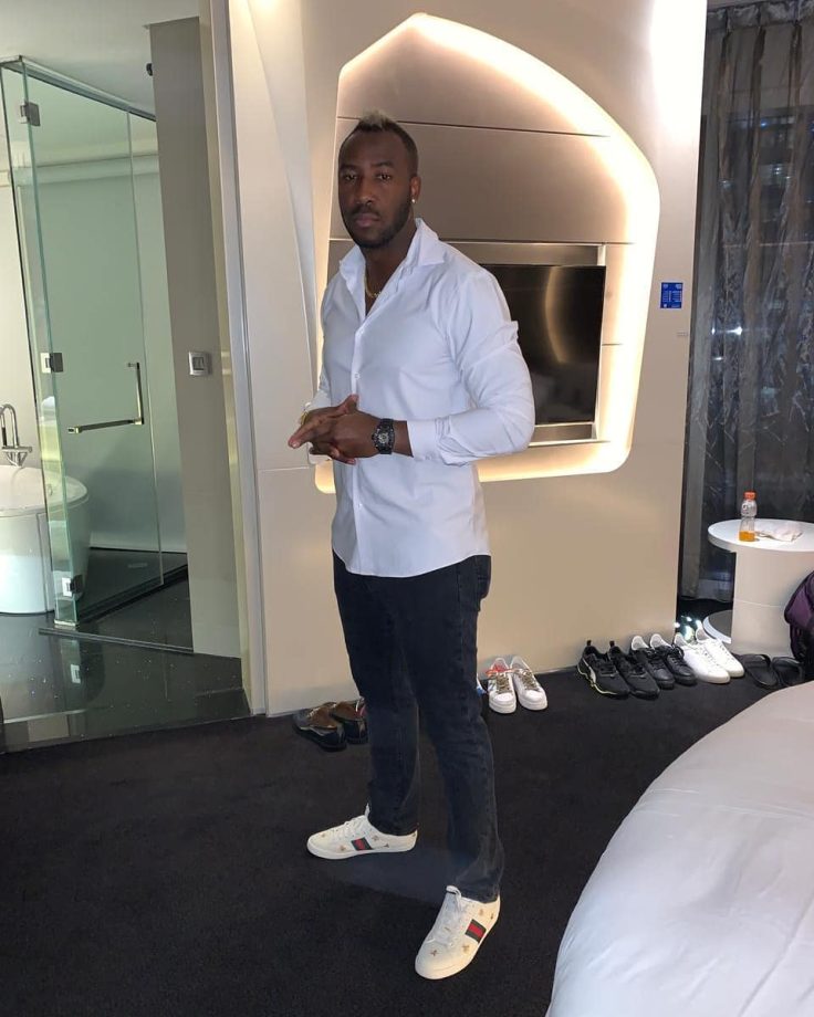 Andre Russell and his stylish fashion moments 836673