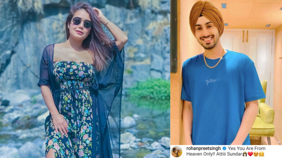 Attiii Sundar: Neha Kakkar drops a superhot photo in fabric printed maxi dress, hubby Rohanpreet Singh drops a romantic cheesy comment 379629