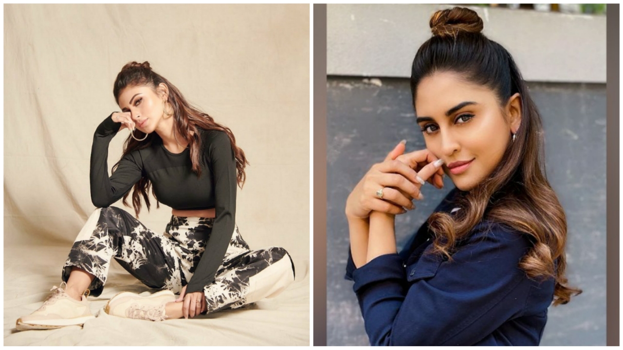 Best Hair Bun Looks from Mouni Roy to Krystle D'Souza | IWMBuzz