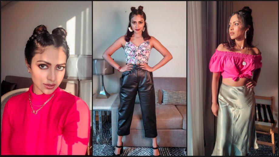 Cues From Amala Paul For Stylish Hairdos To Match Perfectly With Your Casual Looks 364021