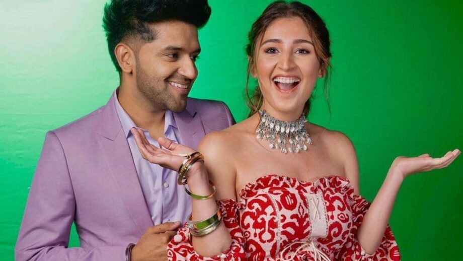 Dhvani Bhanushali In Red Co-Ord Set With Guru Randhawa In Lavender Suit: Both Look Classy And Stylish 370318