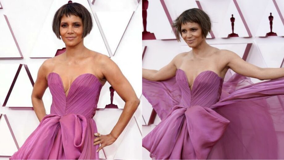 Did You See How Amazingly Gorgeous Halle Berry Looked at Oscars 2021 In Purple? Go Find Out Here