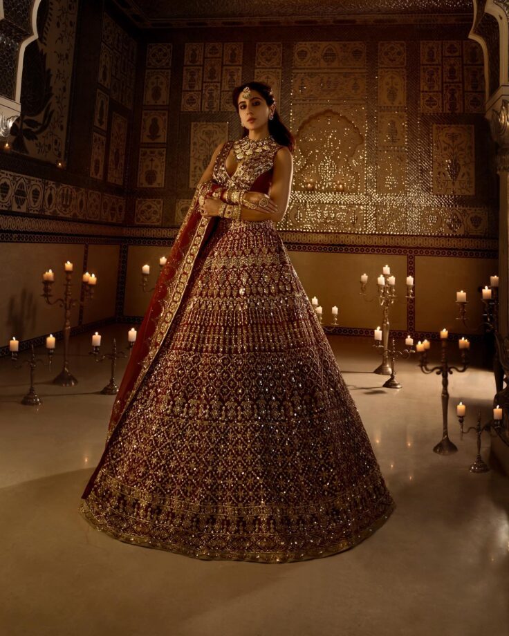 Don't Miss Divya Khosla To Janhvi Kapoor's Gorgeous Bridal Looks For This Wedding Season - 1