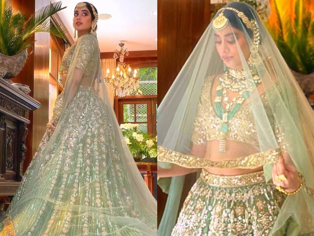 Don't Miss Divya Khosla To Janhvi Kapoor's Gorgeous Bridal Looks For This Wedding Season - 2