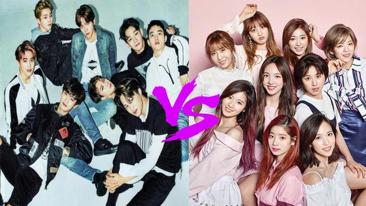 EXO Vs TWICE: Which K-pop band is most popular? Vote Now | IWMBuzz