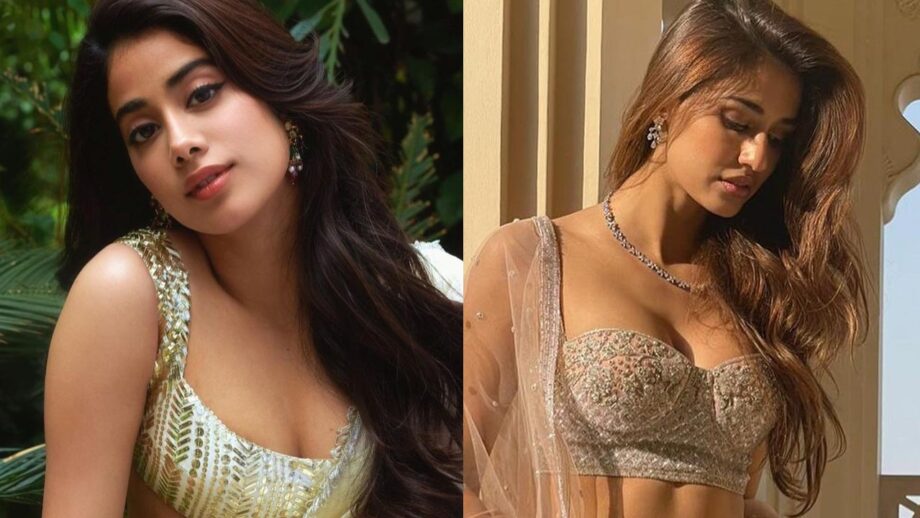 [Photos] Janhvi Kapoor Vs Disha Patani: Who looks hottest in metallic blouse? 378852