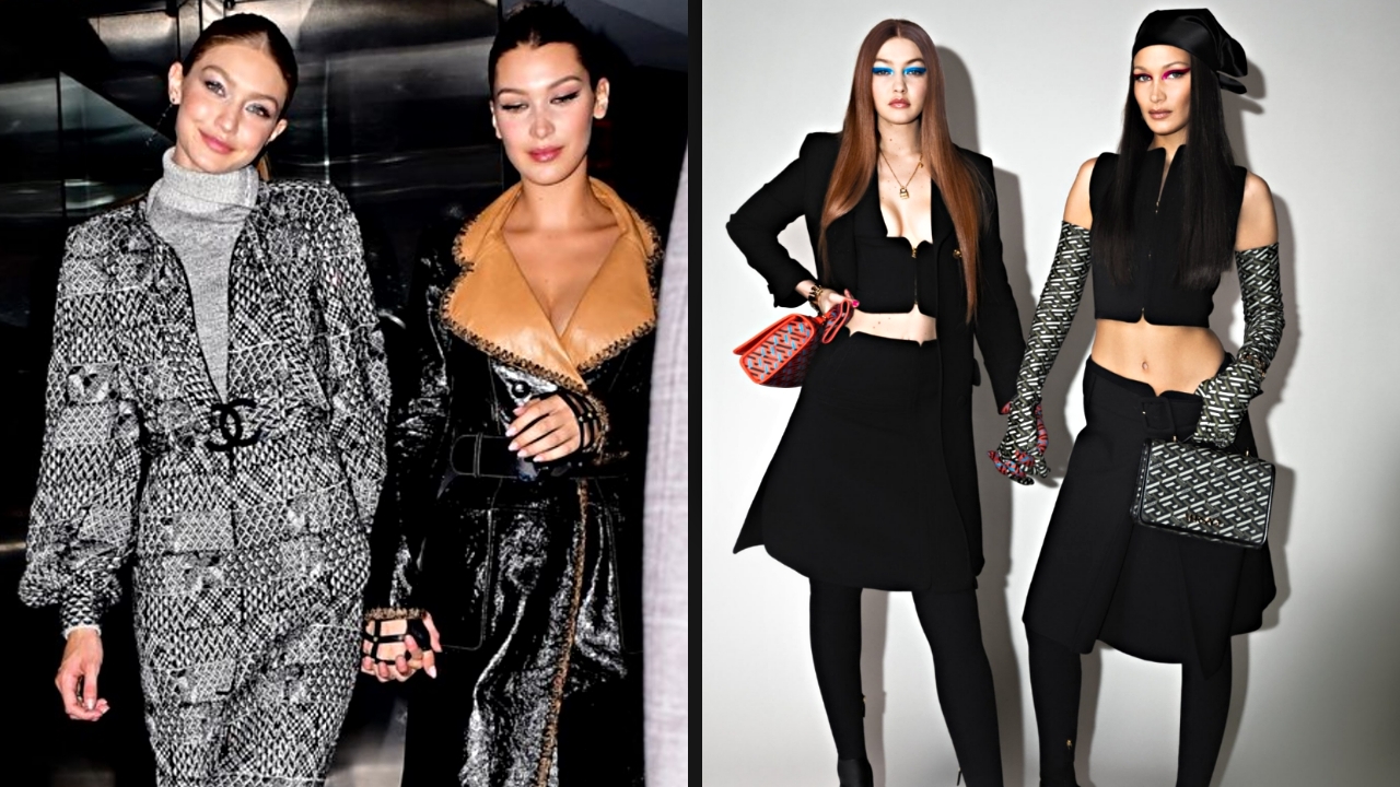 Gigi Hadid And Bella Hadid: In Versace Vs Chanel: Which Looks Of Them You  Can't Take Your Eyes Off? | IWMBuzz